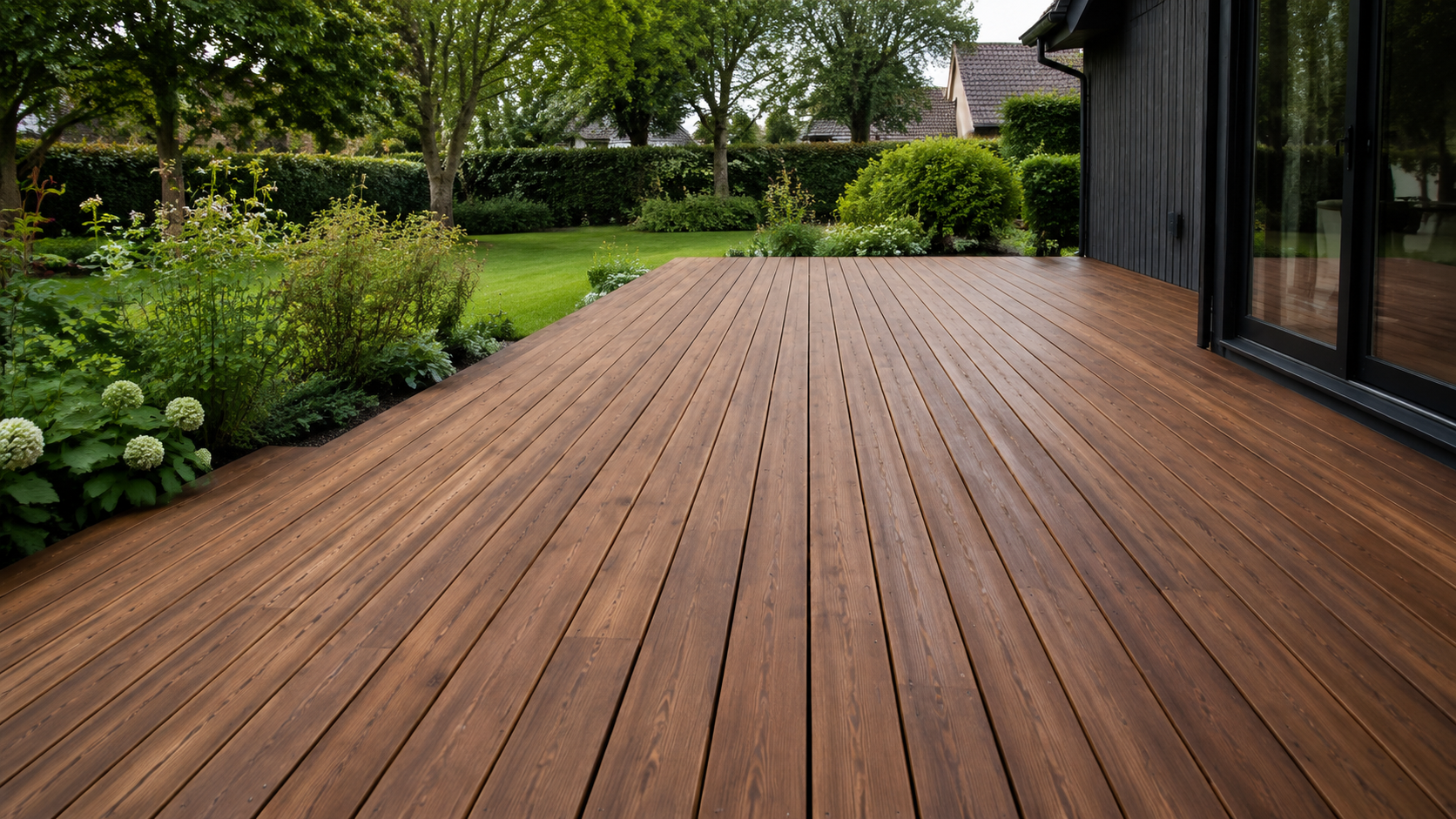 Thermowood-terrassebrædder: fordele, ulemper og valg